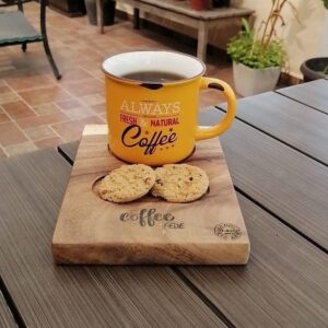 Tabla porta café